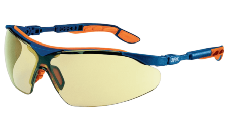 uvex i-vo spectacles extremely scratch and chemical resistant on both sides