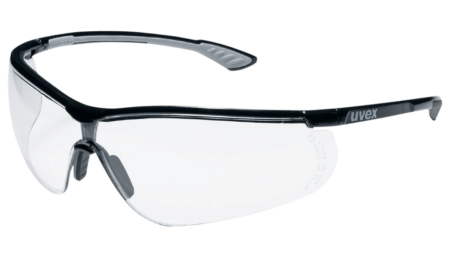uvex sportstyle side arm spectacles long anti-fog and scratch-resistant on both sides