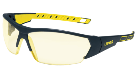uvex i-works safety spectacles anti-fog, scratch-resistant, chemical-resistant
