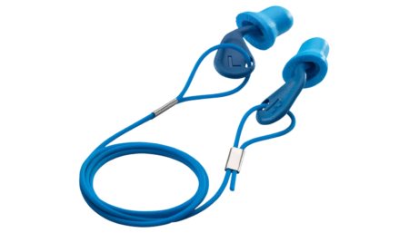 uvex xact-fit detec earplugs with cord SNR 26 dB 50 pairs (in mini box)