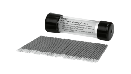 Chemtronics fiber optic cleaner, cotton swabs, 1mm, 50 pieces