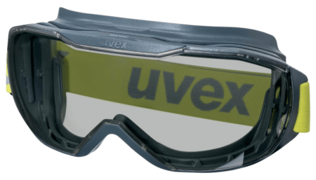 uvex megasonic full-vision goggles