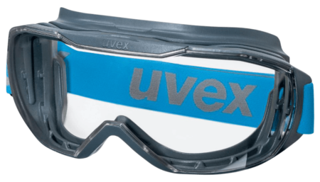 uvex megasonic ETC full-vision goggles