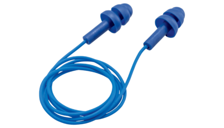 uvex whisper detec earplugs with cord SNR 22 dB 50 pairs (in mini box)