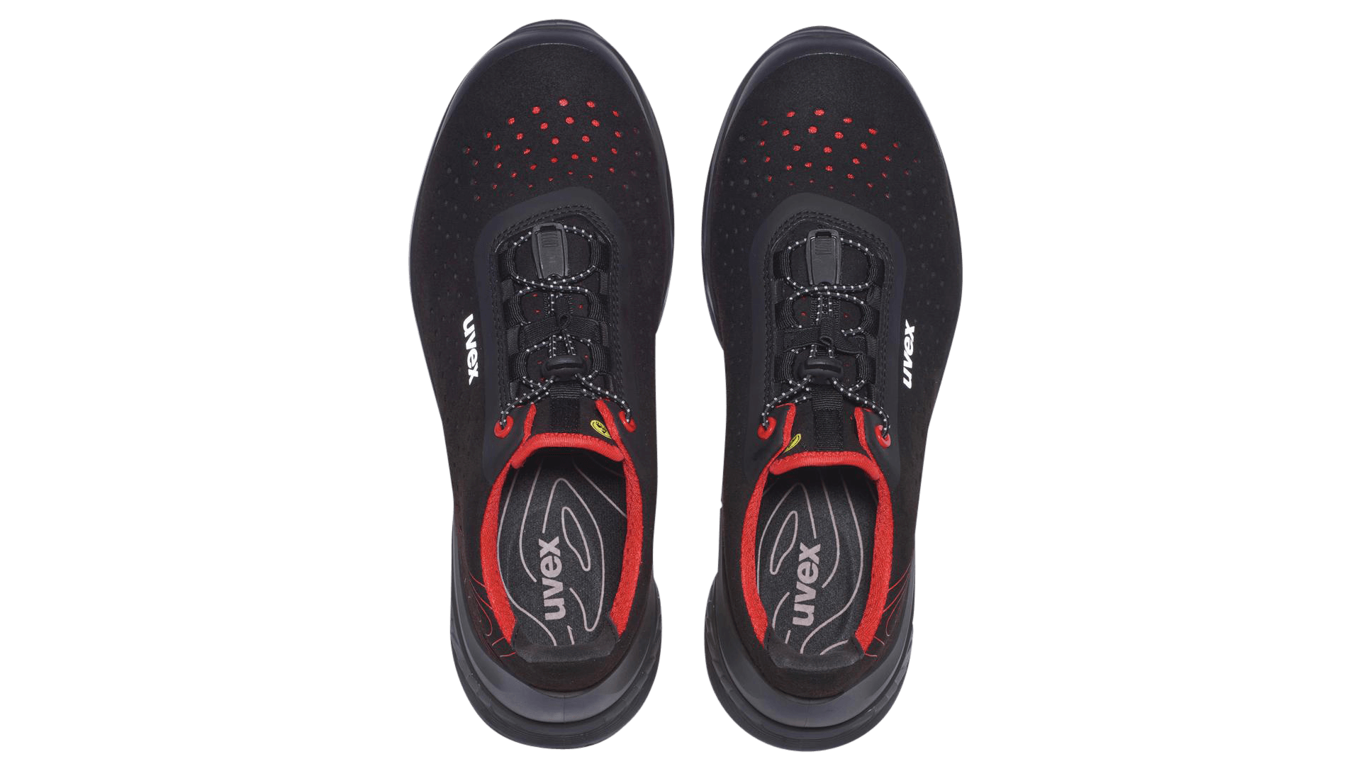 uvex 1 G2 ESD Sicherheitsschuh S1 PL Halbschuh W 11, Grösse 35-48 – Bild 2