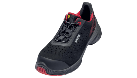 uvex 1 G2 ESD Sicherheitsschuh S1 PL Halbschuh W 11, Grösse 35-48