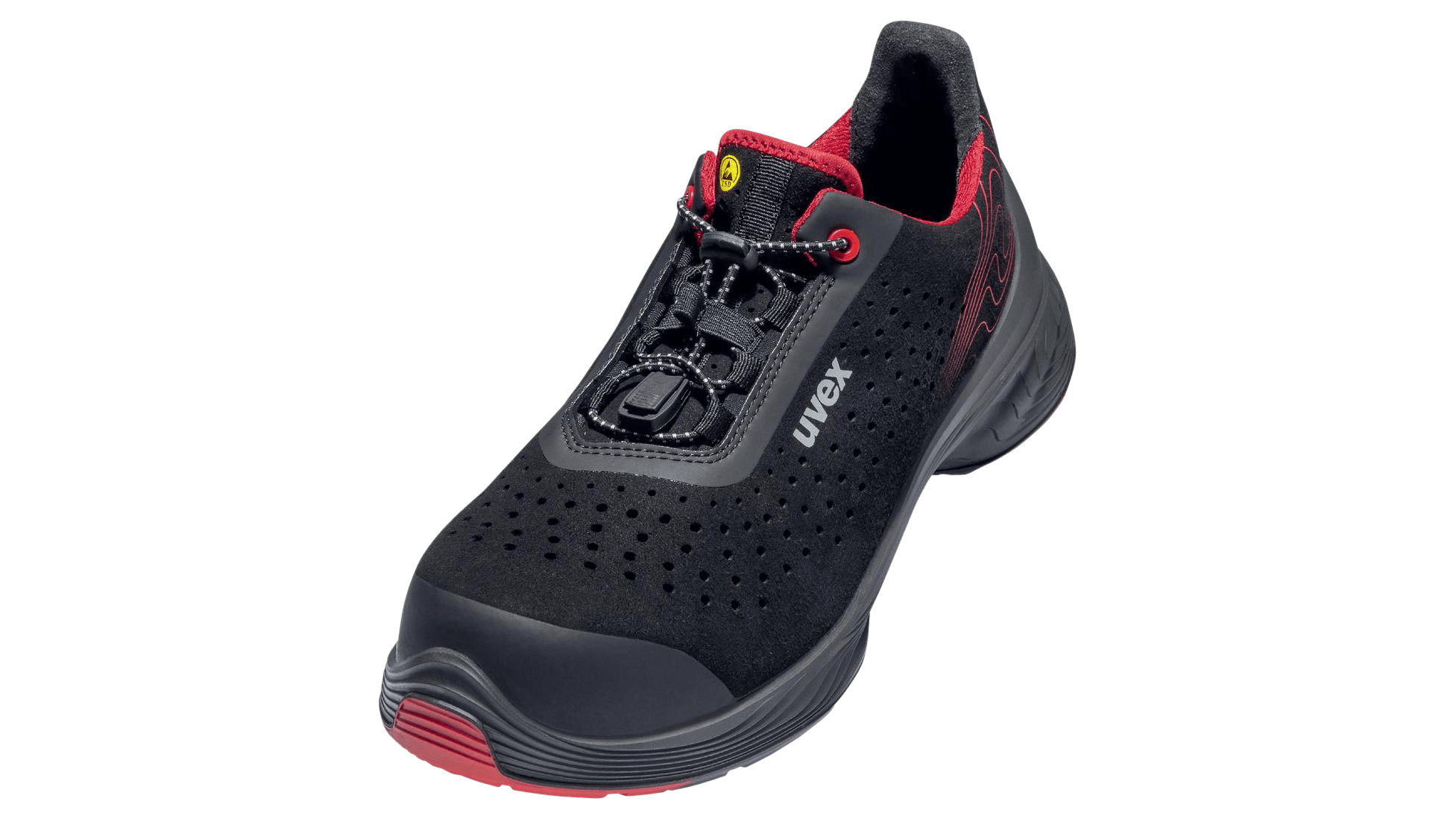 uvex 1 G2 ESD Sicherheitsschuh S1 PL Halbschuh W 11, Grösse 35-48