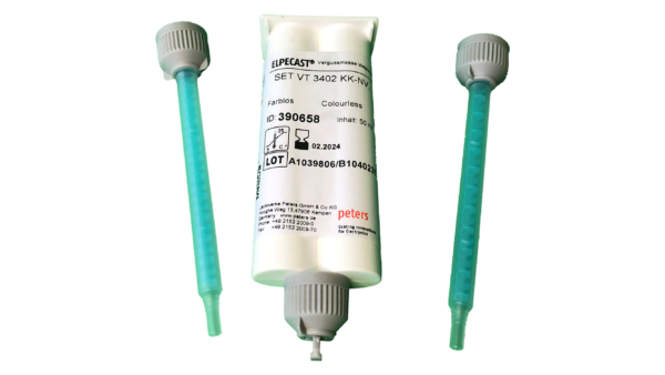 Set Vergussmasse Wepuran, Transparent, Kartusche 50g