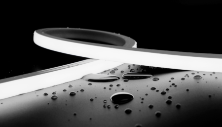 Flexibler IP68 PU Neon LED Streifen / Topview / 15W / 2700K / CRI >90