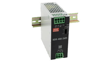 Bloc d'alimentation 480 W pour rail DIN 24 V/20 A, puissance de crête