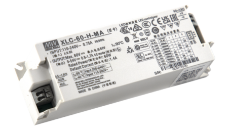 60W LED driver 900mA to 1700mA/9V...54V, Matter