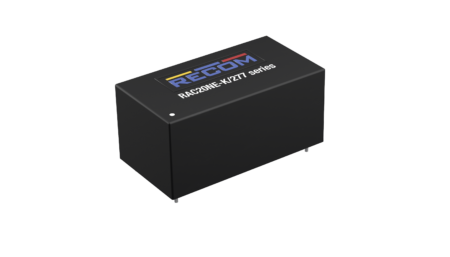 20W AC/DC power supply unit, PCB mounting 36V / 555mA