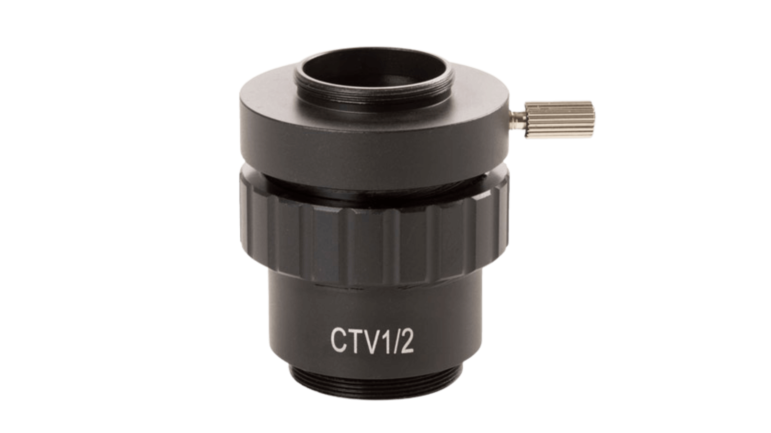 C-Mount-Adapter mit 0,5x-Objektiv für StereoBlue-Mikroskope und 1/2"-Kameras
