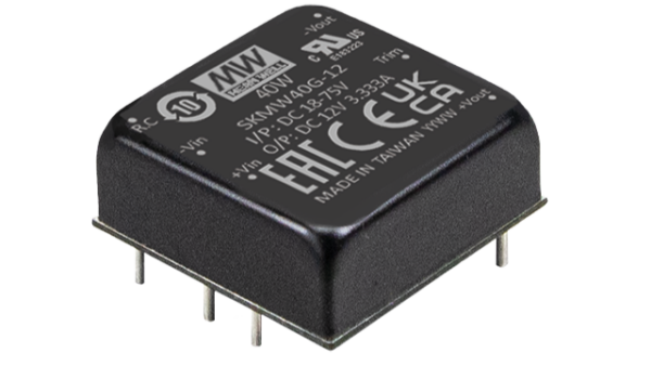 40W DC/DC Wandler, Eingang 18...75V, Ausgang 24V/1.667A
