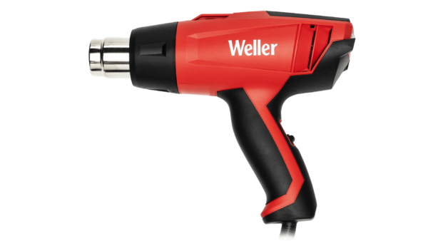 Heissluftpistole, 2-stufige Temperaturregelung, 1.6kW, 230V AC, 550°C, 67dB