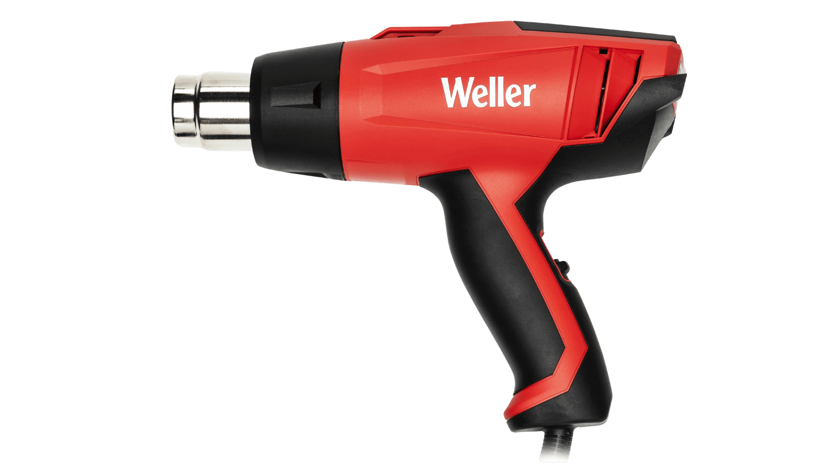 Heissluftpistole, 2-stufige Temperaturregelung, 1.6kW, 230V AC, 550°C, 67dB