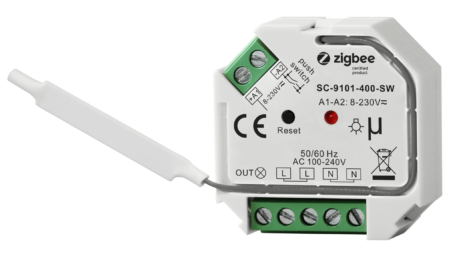 Acteur de commutation radio ZigBee 3.0 400W
