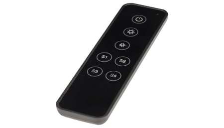 ZIGBEE 3.0 Fernbedienung, Single Color, 4 Zonen, schwarz
