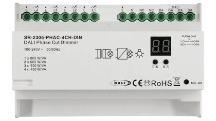 SR 2305 PHAC 4CH DIN 3