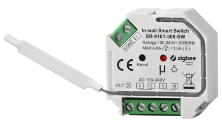 Wireless switching actuator ZigBee 3.0 400W Single Line