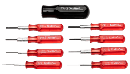 Weller Xcelite screwdriver set for hexagon socket screws