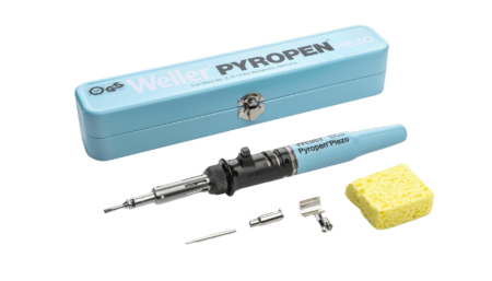 Pyropen piezo set in metal box (self-igniting)