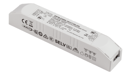 10W MINI DALI2 DT8 LED driver, Tunable white, constant current 100-450mA, NFC