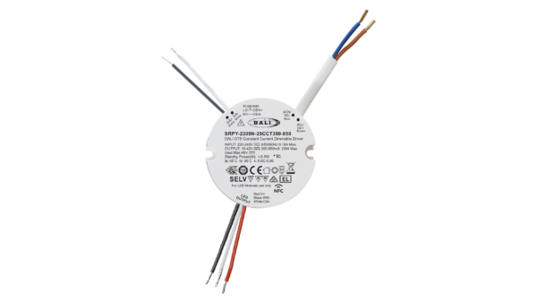 25W DALI2 DT8, Tunable white, Konstantstrom LED Treiber, 300-850mA, NFC