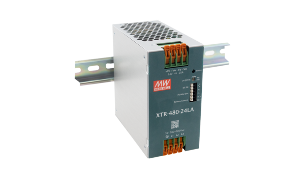 480W 3-phase DIN rail power supply 24V / 20A