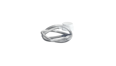 Extension hose for compressed gas spray