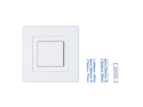 WS-LIV-BLE-1-WS Casambi Wandsender Weiss mit Einerwippe