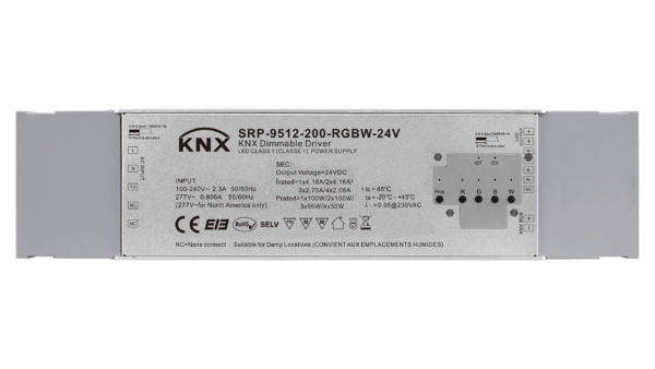 200W KNX, 4 Kanal, 24Vdc Konstantspannung LED Treiber – Bild 2