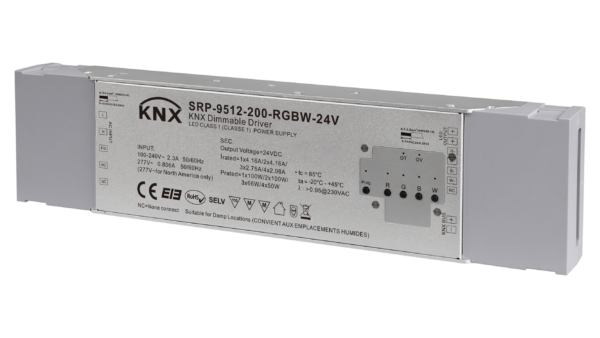200W KNX, 4 Kanal, 24Vdc Konstantspannung LED Treiber