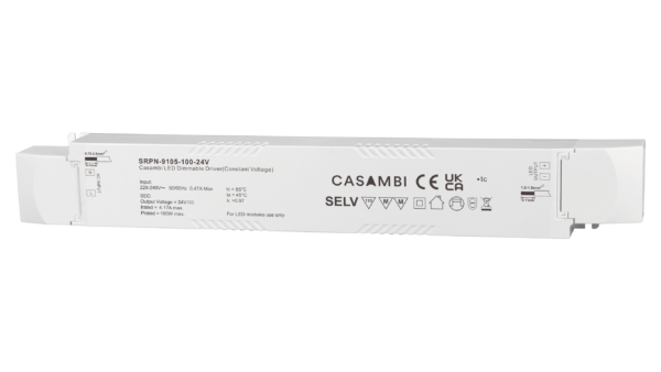 100W Casambi, 24Vdc Konstantspannung LED Treiber – Bild 2