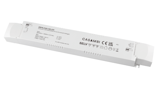 100W Casambi, 24Vdc Konstantspannung LED Treiber
