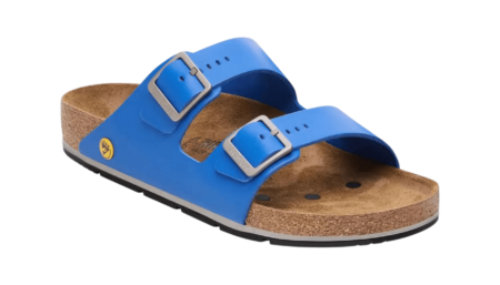 Birkenstock - Arizona ESD PRO Naturleder, blau