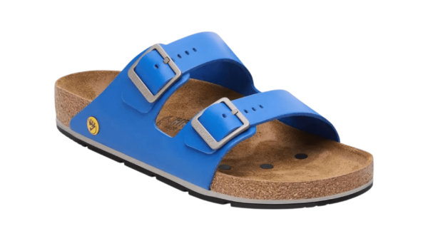 Birkenstock - Arizona ESD PRO Naturleder, blau