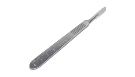 Skalpellgriff 125mm mit 5 Klingen
