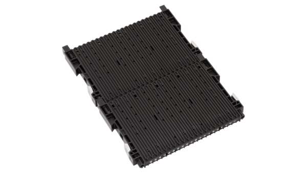 RACK-SYSTEM 180 RS - ESD Doppelnutenwand 300 ohne Bodenstopp 255x22x345