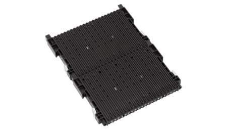 RACK-SYSTEM 180 RS - ESD Doppelnutenwand 300 ohne Bodenstopp, verstärkt 255x22x345