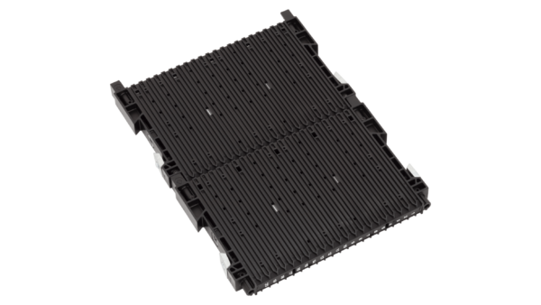 RACK-SYSTEM 180 RS - ESD Doppelnutenwand 300 ohne Bodenstopp, verstärkt 255x22x345