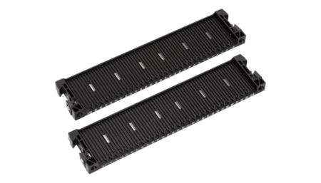 RACK-SYSTEM 100 RS - ESD Nutenwand-Paar 400 355x14x80 bis 80mm