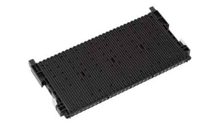 RACK-SYSTEM 180 RS - ESD Nutenwand 400 ohne Bodenstopp 355x22/32x180