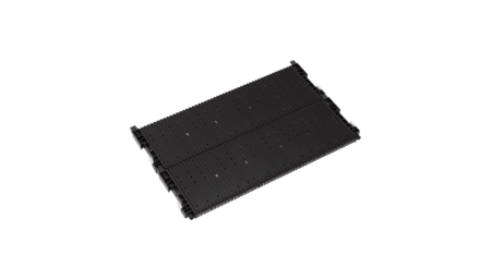 RACK-SYSTEM 180 RS - ESD Doppelnutenwand 600 ohne Bodenstopp verstärkt 555x22/25x345