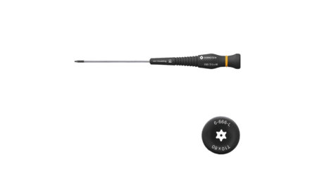 ESD screwdriver TORX T10 with hole