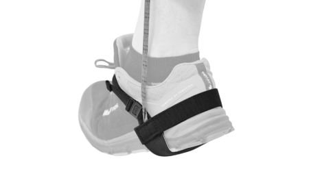ESD heel strap with Velcro fastener