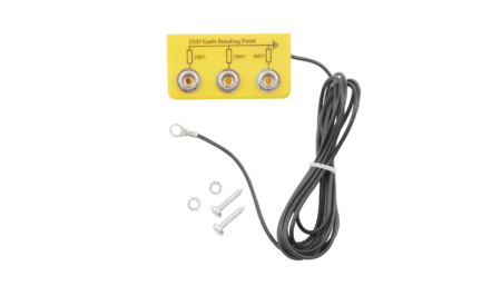 ESD earthing module 3x10mm DK, angled, with cable