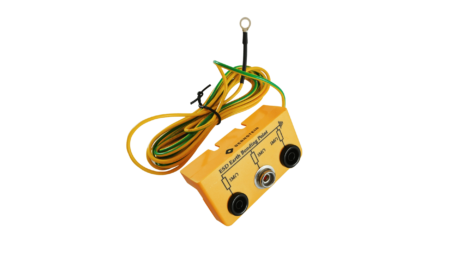 ESD earthing module 1x10mm DK and 2x4mm banana plug socket