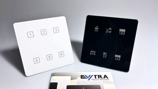 EVYTRA Casambi Flush Mount Switch, 2, 4 oder 6 Tasten, schwarz oder weiss – Bild 9