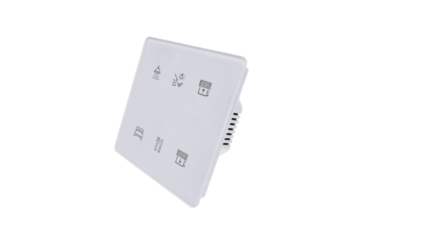 EVYTRA Casambi Flush Mount Switch, 2, 4 oder 6 Tasten, schwarz oder weiss – Bild 2